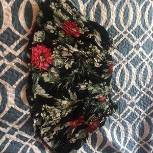 Denim Supply Flower Skirt